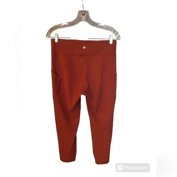 Lululemon Invigorate High-Rise Crop 23" Chianti - Picture 6 of 7